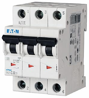 FAZ-B7/3 UL 1077 DIN Rail Supplementary Protectors - B Curve (3–5X In Current Rating) — Designed for Resistive or Slightly Inductive Loads