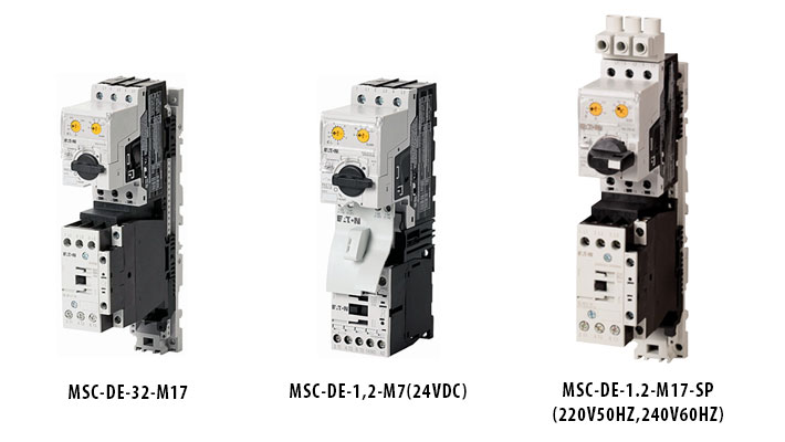 Moeller MSC-DE-32-M17(24VDC), Eaton XTSE032B018CTDNL, Moeller MSC-DEA-1,2-M7(24VDC), Eaton XTSEA1P2B007BTDNL, Moeller MSC-DE-1,2-M7(230V50HZ), Eaton XTSE1P2B007BFNL