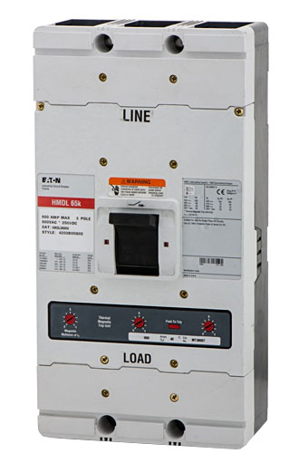 Eaton HMDL3350 Electronic Circuit Breakers with Interchangeable Trip Units