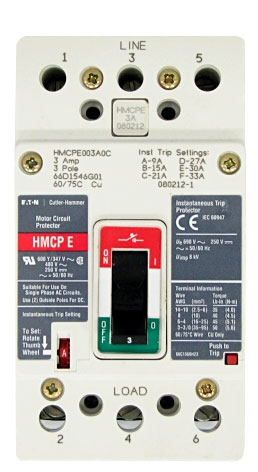 Eaton HMCPE015E0C Motor Circuit Protection (MCP)