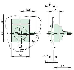 RH-NZM7 Dimensions