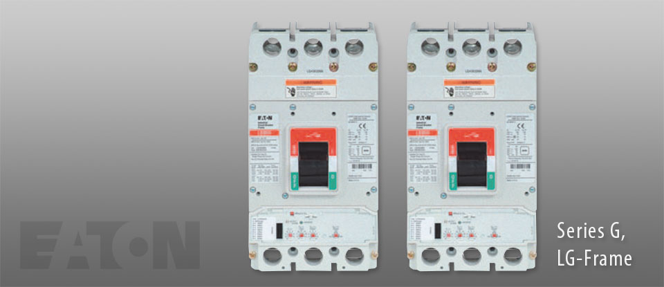 Eaton Molded Case Circuit Breaker Series-G Family Photo