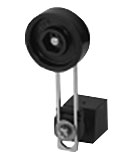 LS-Titan® Safety/Operating Heads - Adjustable Roller Lever, d=40mm, Plastic