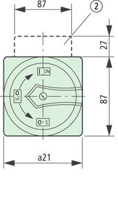 P3-63/EA/SVB-SW Dimensions