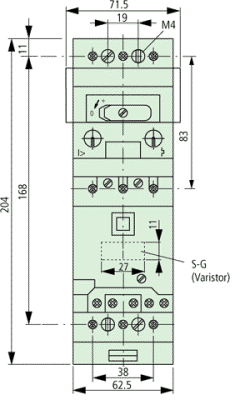 PKZ2/ZM-32/S Dimensions