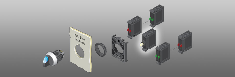 Position Selector Switches - LED's