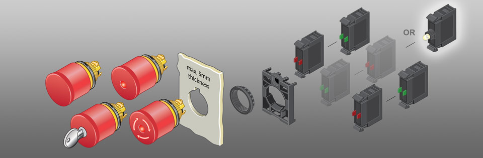 Emergency Stop LED's