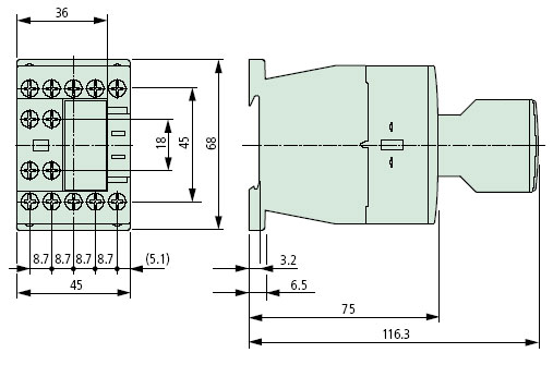 XTRE10B31 Dimensions
