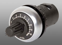 M22 Potentiometer - Titanium