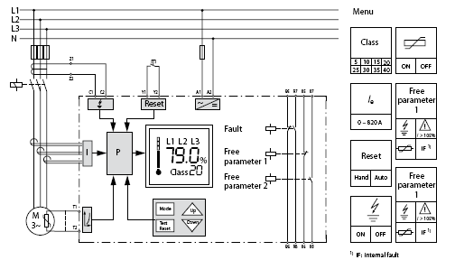 Manual Restart Circuit Diagram